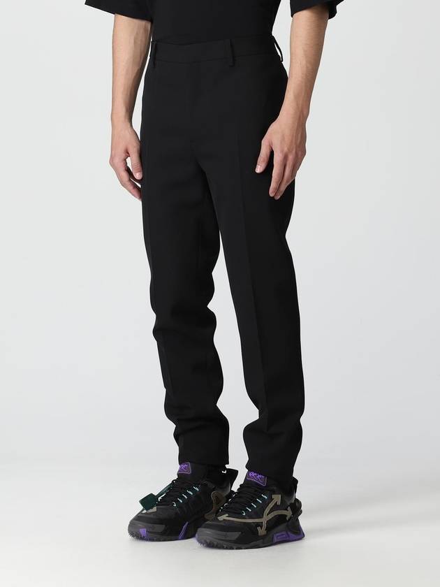 Off-white virgin wool pants - OFF WHITE - BALAAN 4