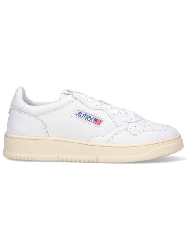 Medalist Goatskin Low Top Sneakers White - AUTRY - BALAAN 2