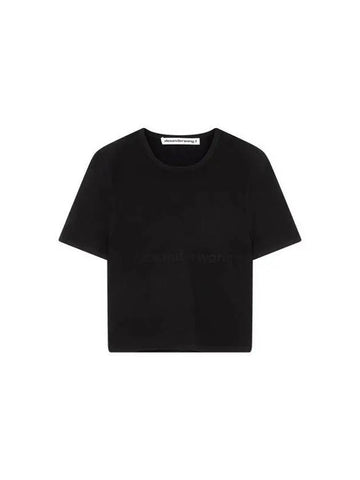 t Easy Mesh Logo TShirt Black 270854 - ALEXANDER WANG - BALAAN 1