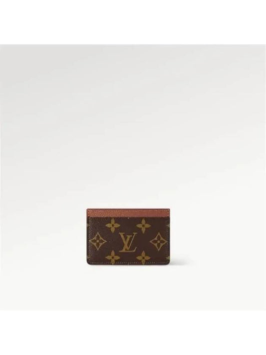 Monogram Card Wallet Brown - LOUIS VUITTON - BALAAN 2