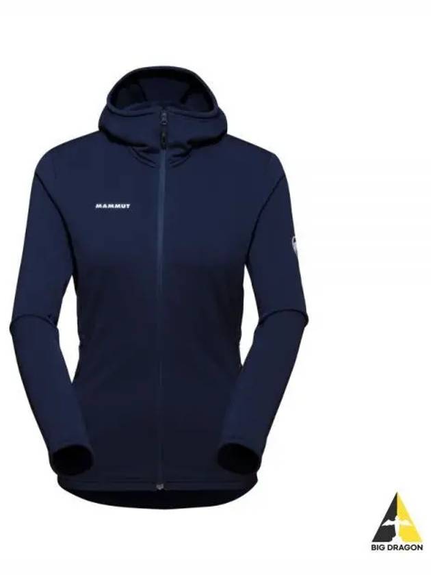 Women's Aconcagua Light ML Hooded Jacket Navy - MAMMUT - BALAAN 2