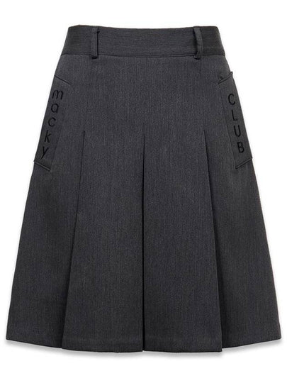 Women s Bella Midi Skirt Charcoal MCFW24SK2CH - MACKY - BALAAN 2