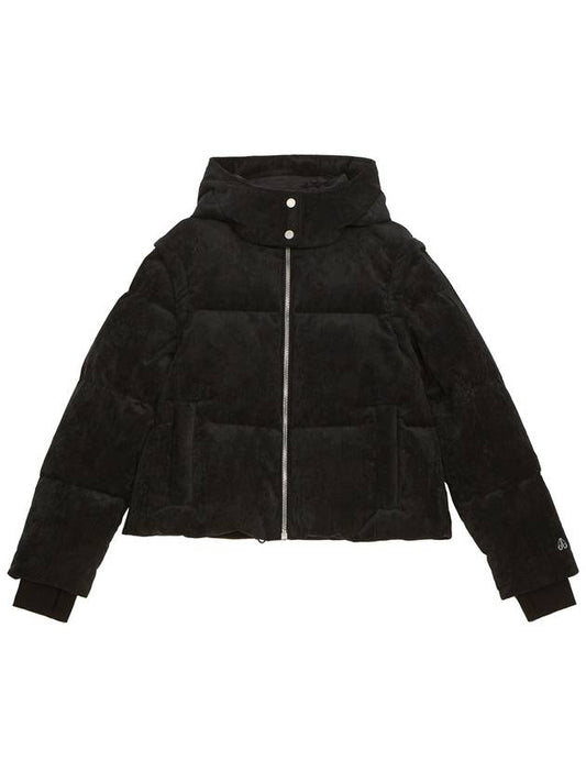 Corduroy Comptoir Bomber Padding Black - MOOSE KNUCKLES - BALAAN 2