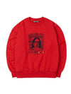 Print Sweatshirt Red BFMCFTS21 - BACKANDFORTH - BALAAN 2