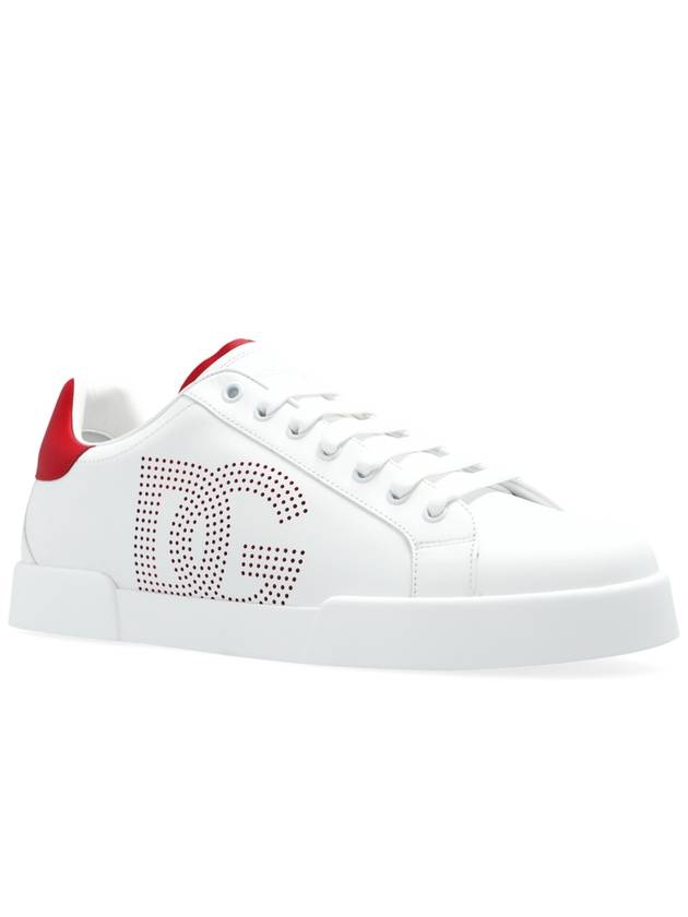 Dolce & Gabbana Logo Sneakers, Men's, White - DOLCE&GABBANA - BALAAN 4