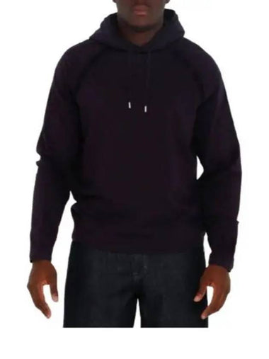 Light Fleece Logo Hoodie Purple - CP COMPANY - BALAAN 1