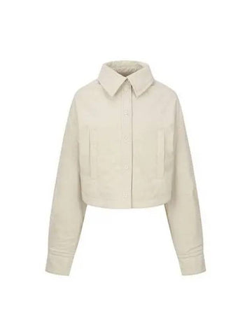 Jacquemus Women s La Chemise Annecy Jacket Beige 223SH029 1058 - JACQUEMUS - BALAAN 1