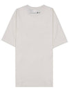 Men's Eco Hybrid Logo T-Shirt NW2411 1G805 C WHT BEG - NANGA - BALAAN 2