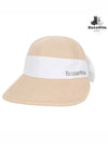 Golf Visor LS8443BEIGE - BLACK&WHITE - BALAAN 1