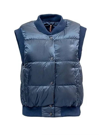 ASOFT Water Repellent Vest Padding Navy ASOFT 075 - MAX MARA - BALAAN 2