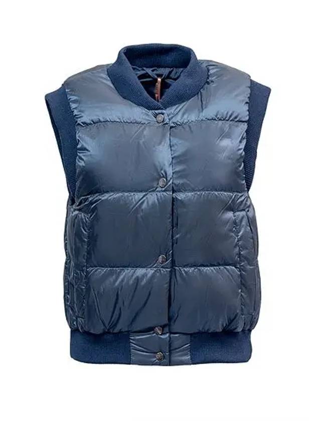 ASOFT Water Repellent Vest Padding Navy ASOFT 075 - MAX MARA - BALAAN 2