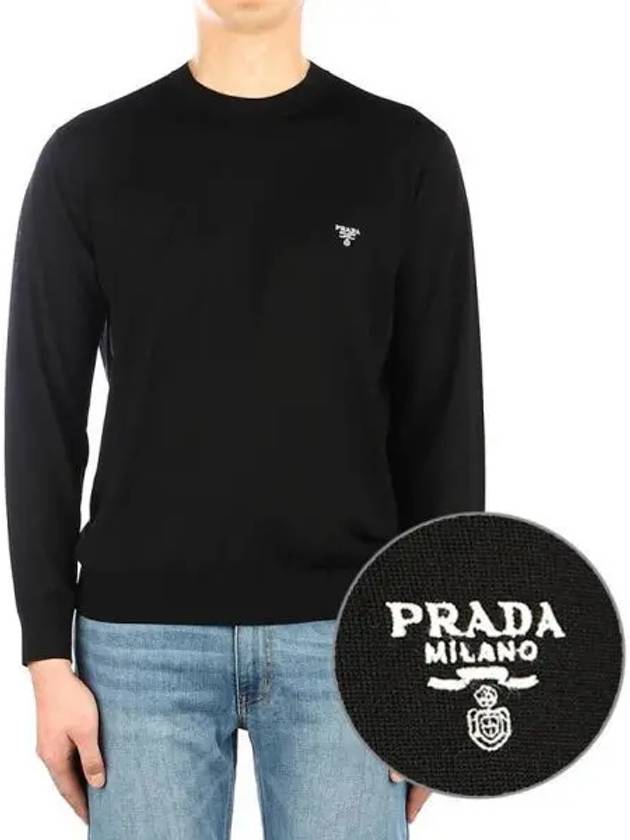 Men s logo knit 270863 - PRADA - BALAAN 1