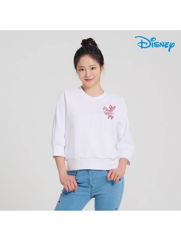 Disney Three Quarter Sleeve Character Long Sleeve Round T-Shirt DO1LTR012 - DISNEY GOLF - BALAAN 1