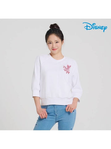 Disney Three Quarter Sleeve Character Long Sleeve Round T-Shirt DO1LTR012 - DISNEY GOLF - BALAAN 1