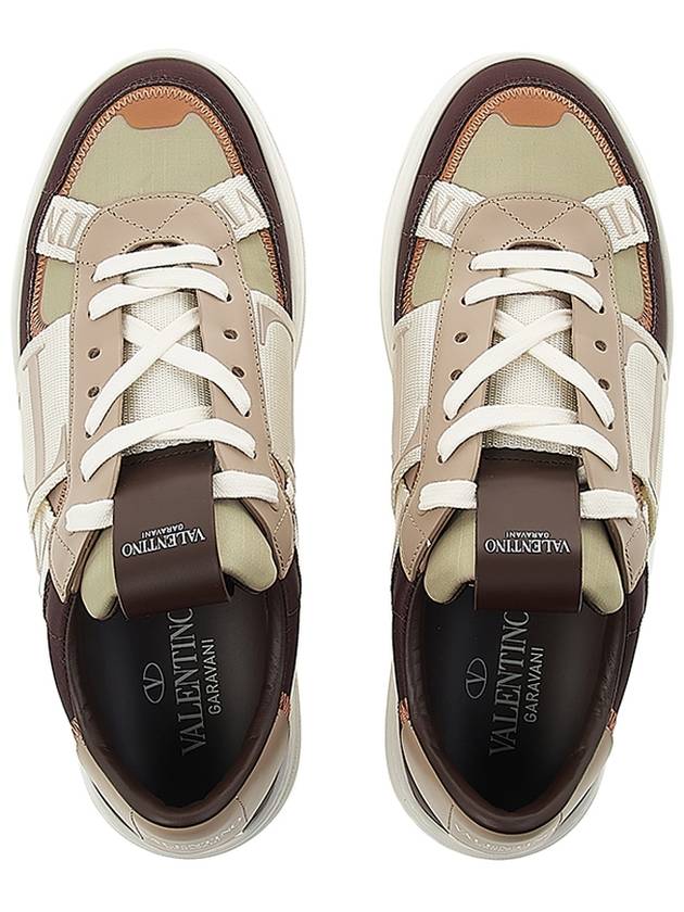 Logo Band Low-Top Sneakers Brown - VALENTINO - BALAAN 7