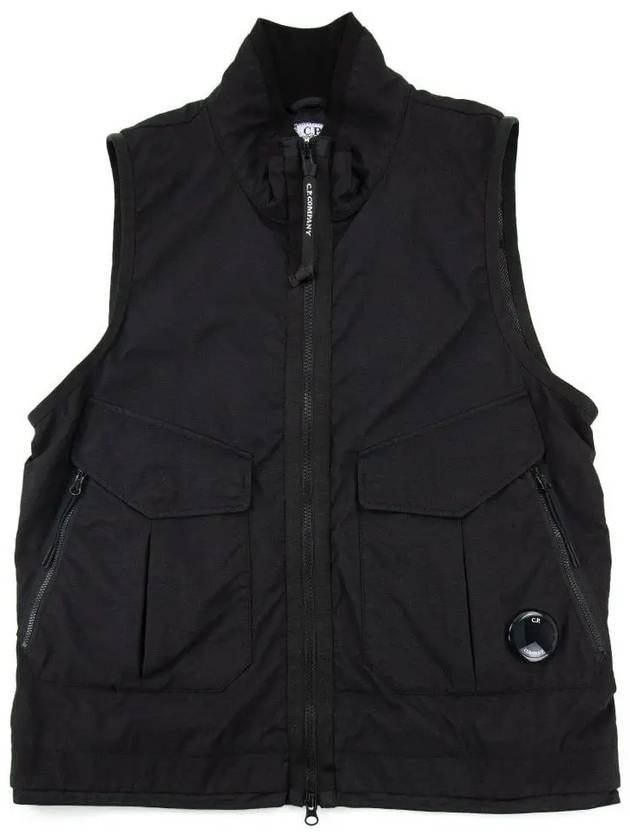 Lens Wapen Utility Vest Black - CP COMPANY - BALAAN 3