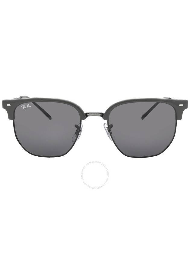 New Clubmaster Dark Gray Irregular UniseSunglasses RB4416 6653B1 51 - RAY-BAN - BALAAN 2