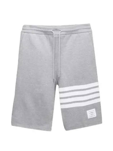 Diagonal Stripe Loopback Jersey Sweat Shorts Short Pants Men s - THOM BROWNE - BALAAN 1