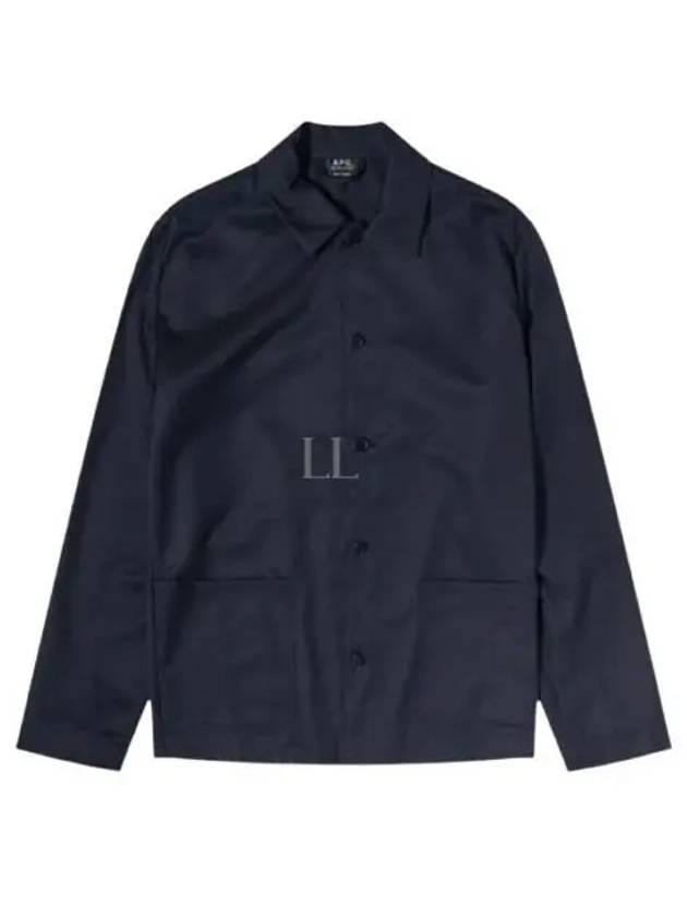 Kerlouan Wool Work Jacket Navy - A.P.C. - BALAAN 2