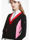 VIVA half zip-up blouse NF03WTS408BK - NEVERMINDALL - BALAAN 2