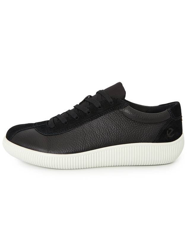 Soft Zero Low Top Sneakers Black - ECCO - BALAAN 4