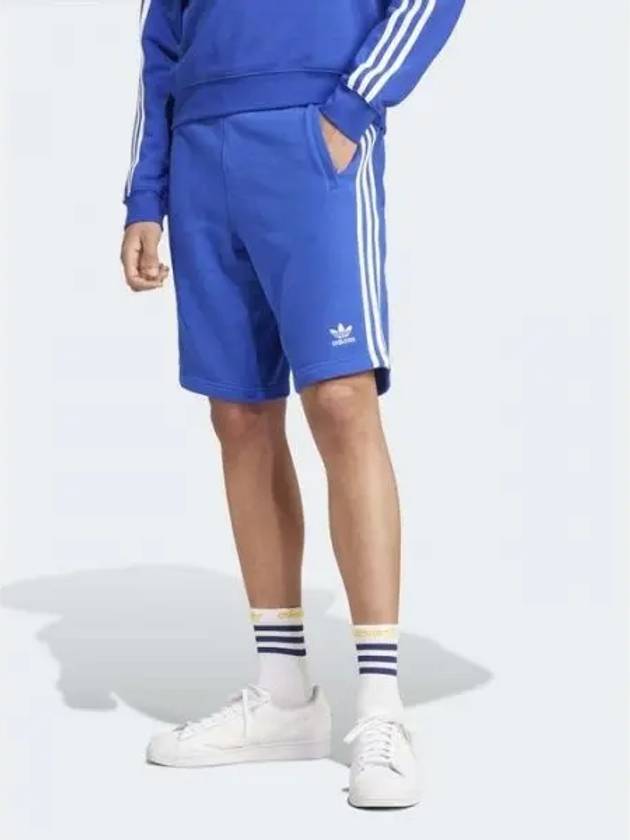 3 Stripe Shorts Blue - ADIDAS - BALAAN 2