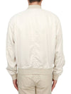 Cady Zip-Up Bomber Jacket White - TOM FORD - BALAAN 7