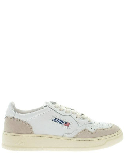 Medalist Suede Low Top Sneakers White - AUTRY - BALAAN 2