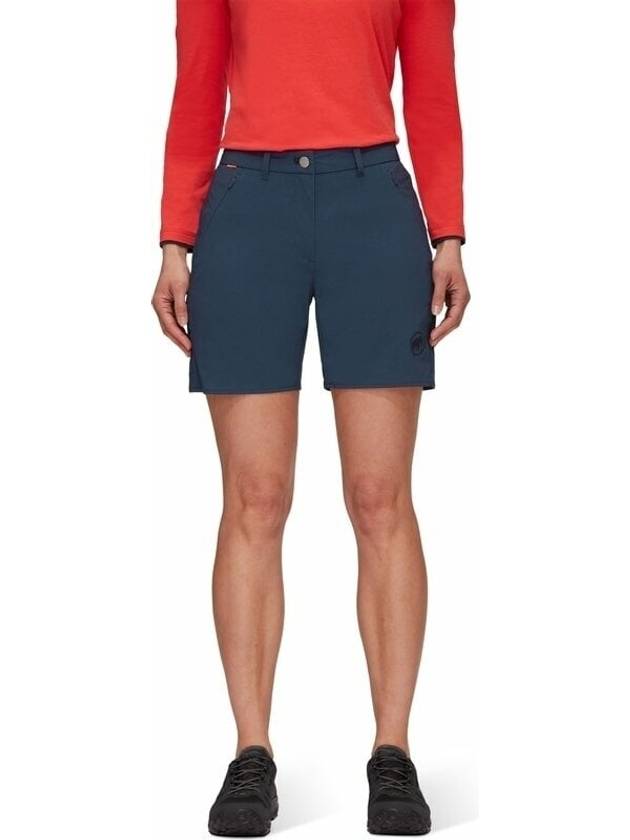 Women's Hiking Regular Fit Shorts Navy - MAMMUT - BALAAN 3