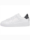 Women's Black Tab Purestar Low Top Sneakers White - GOLDEN GOOSE - BALAAN 4