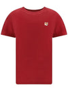 Fox Head Patch Regular Short Sleeve T-Shirt Brick Red - MAISON KITSUNE - BALAAN 1