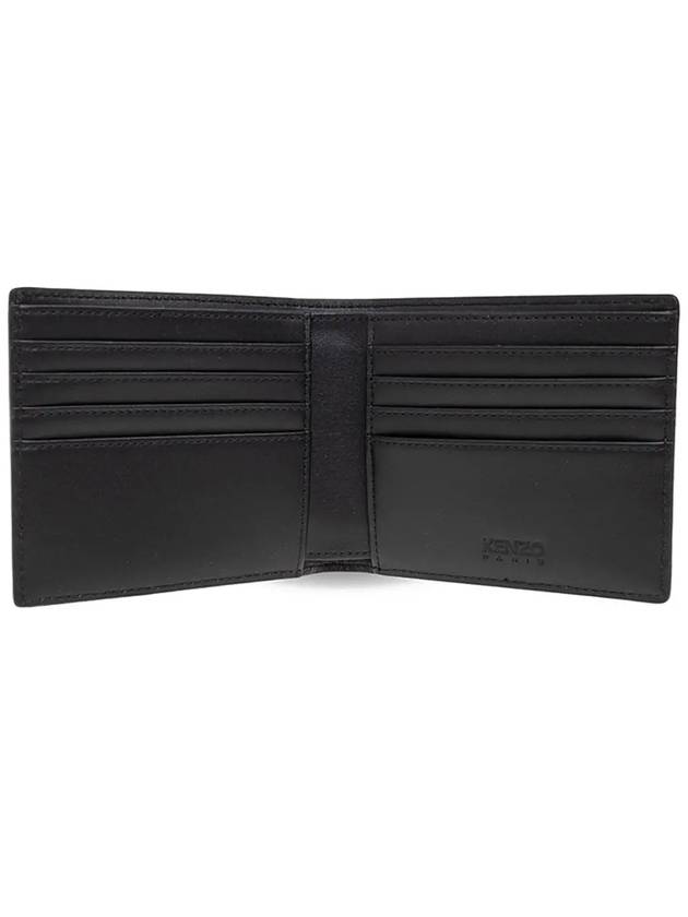 Square Logo Half Wallet Black 5PM803 L41 99 - KENZO - BALAAN 4