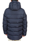 Men's Bixio Logo Hooded Quilted Padding Navy - DUVETICA - BALAAN 6