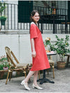 MET lovely summer collar dress red - METAPHER - BALAAN 6