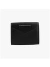 Japanese 6 Leather Card Wallet Black - MAISON MARGIELA - BALAAN 5