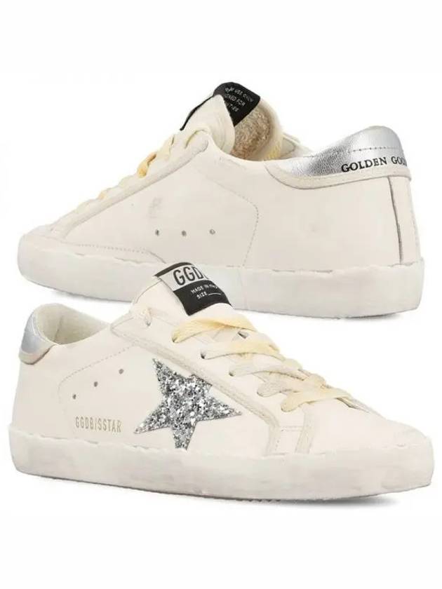 Superstar Silver Tab Low-Top Sneakers White - GOLDEN GOOSE - BALAAN 2