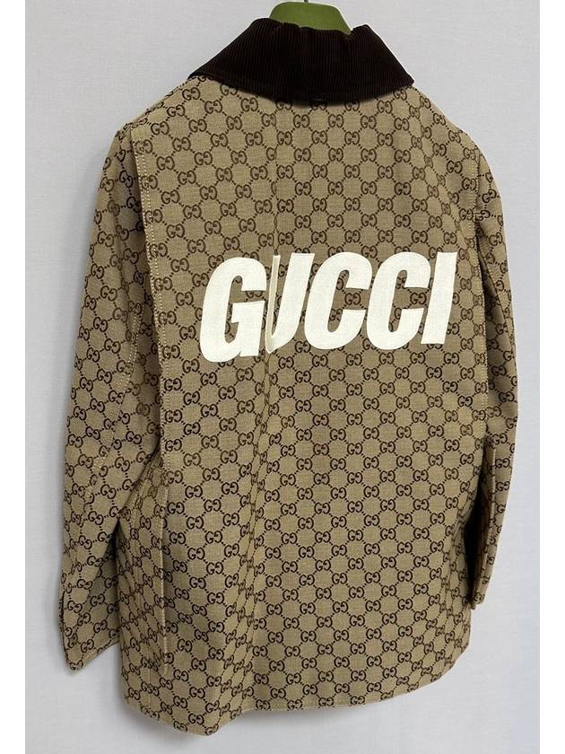 GG cotton blend canvas coat 40 - GUCCI - BALAAN 7