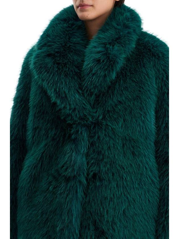 short hunter coat in faux fur - STAND STUDIO - BALAAN 4