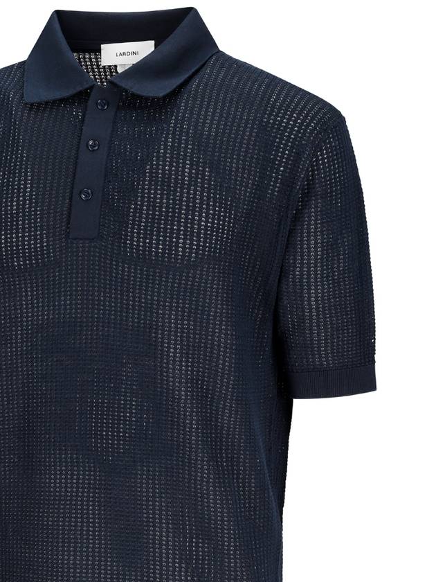 OPEN KNIT POLO SHIRT - RVR LARDINI - BALAAN 3