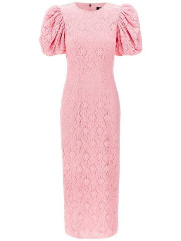 Rotate Birger Christensen Lace Midi Dress - ROTATE - BALAAN 1