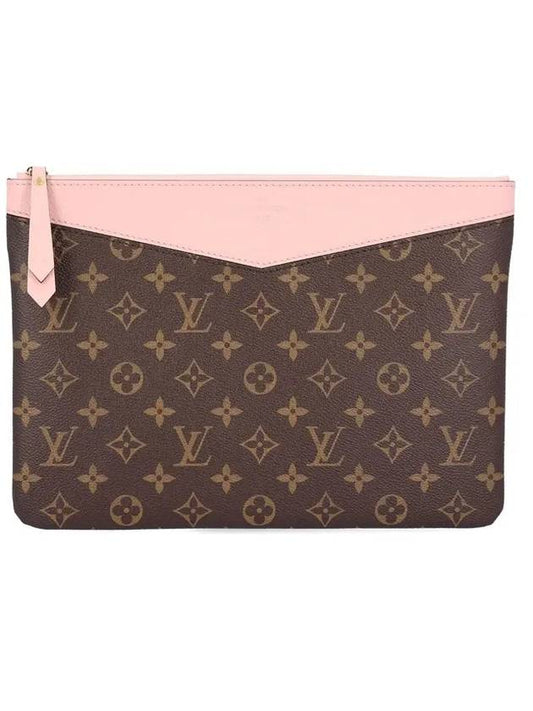 Daily Monogram Pouch Bag Rose Powder - LOUIS VUITTON - BALAAN 1