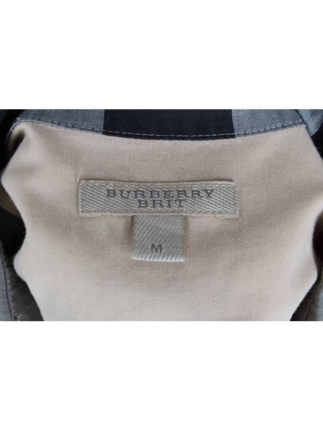 Britline Check Shirt M - BURBERRY - BALAAN 8