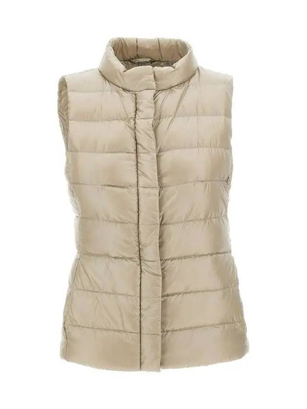 GIULIA Quilted Padded Vest Beige PI0661DIC 12017Z 1985 - HERNO - BALAAN 2