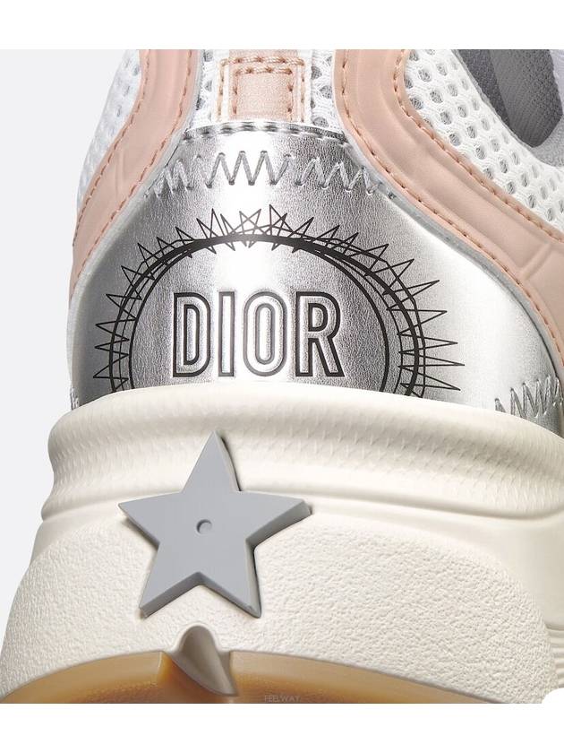 Chrono CD Signature Mesh Low Top Sneakers White - DIOR - BALAAN 9