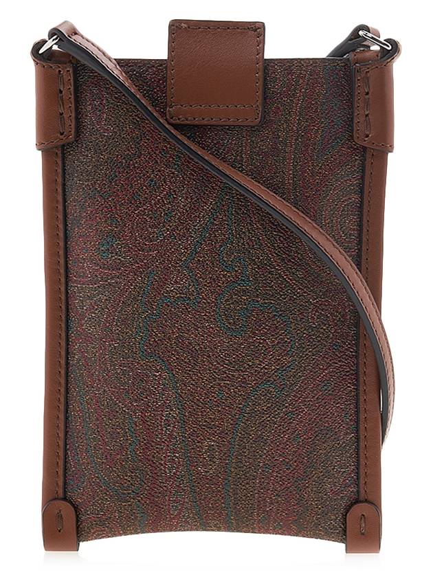 Women's Paisley Phone Mini Cross Bag Brown - ETRO - BALAAN 4