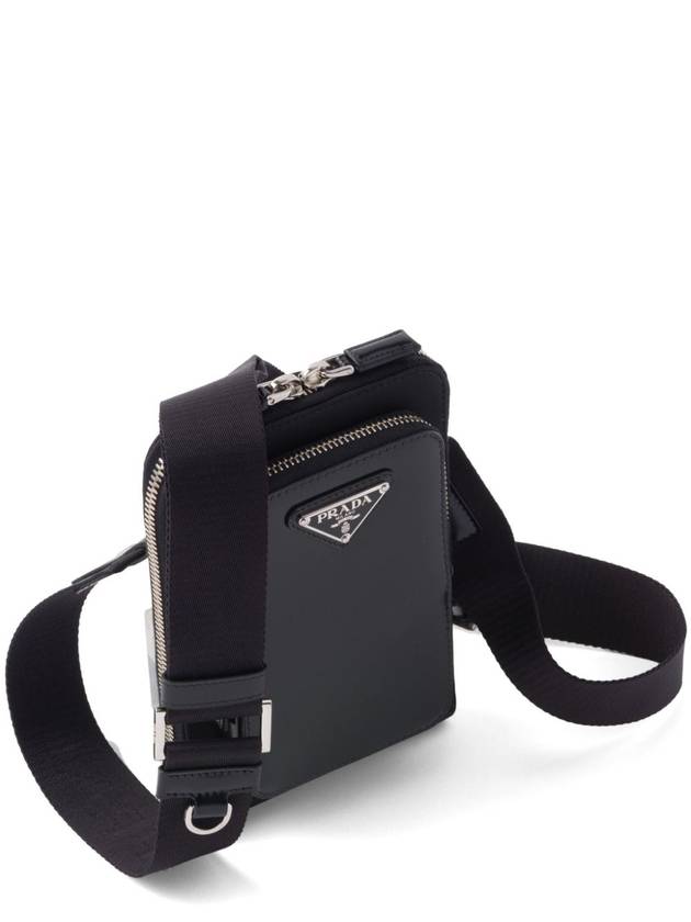 triangle-logo panelled smartphone case - PRADA - BALAAN 7