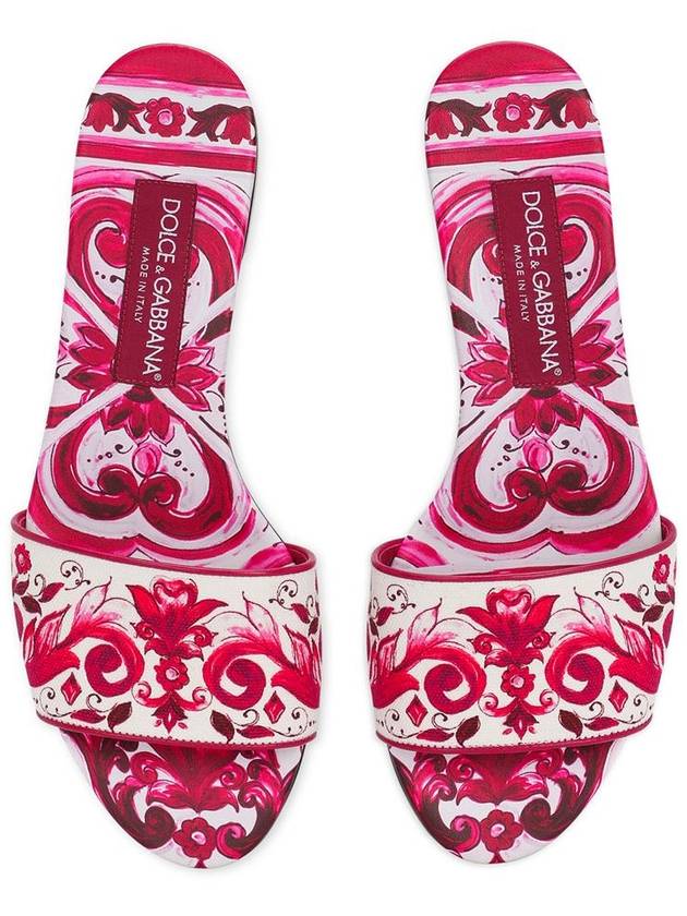 FW 23 24 Sandals Maiolica CQ0571AP036HE3OB - DOLCE&GABBANA - BALAAN 5