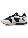 Arrow HG Runner Low Top Sneakers Black White - OFF WHITE - BALAAN 5