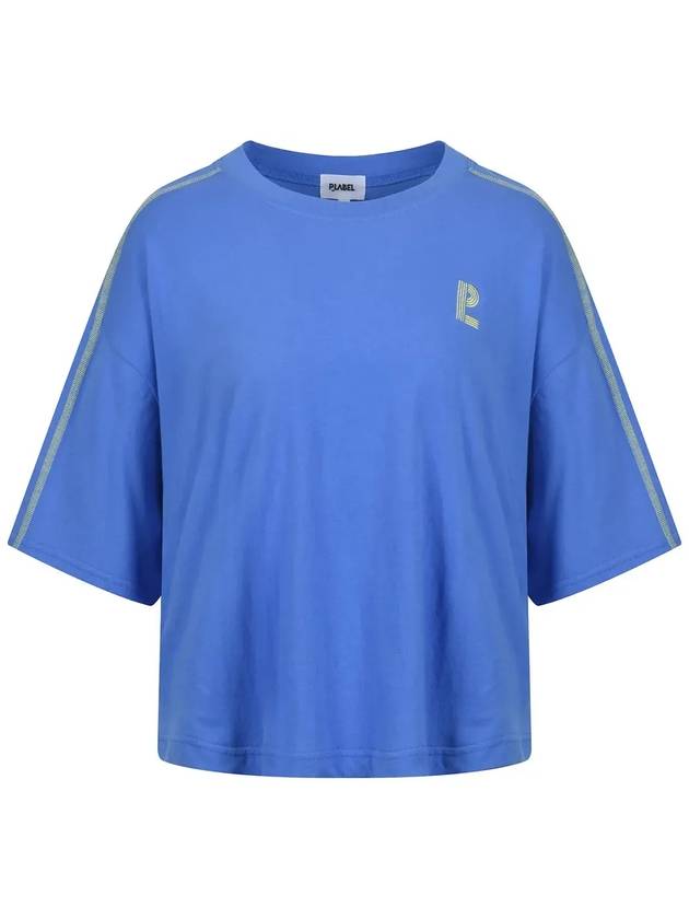 LOGO JERSEY T-SHIRT MW3ME128BLU - P_LABEL - BALAAN 10