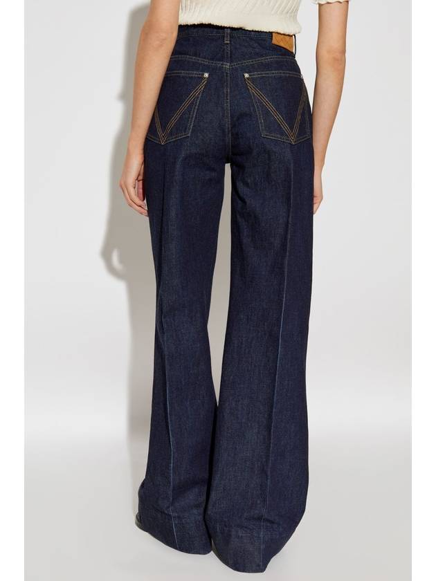 Palazzo wide jeans indigo - BOTTEGA VENETA - BALAAN 5